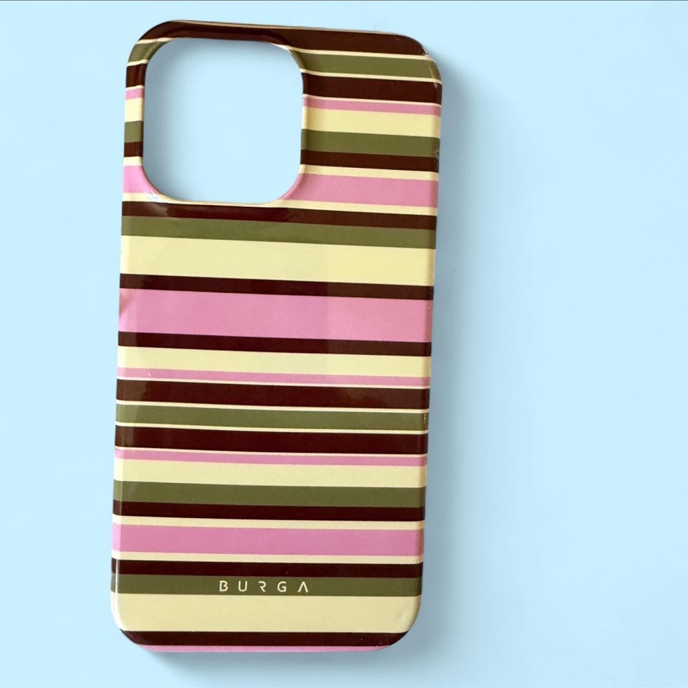Burga Rio Multicolored Stripe - iPhone 14 Pro Max Case 
MagSafe